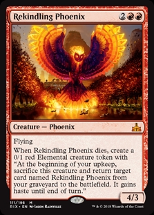 Rekindling Phoenix Rivals of Ixalan
